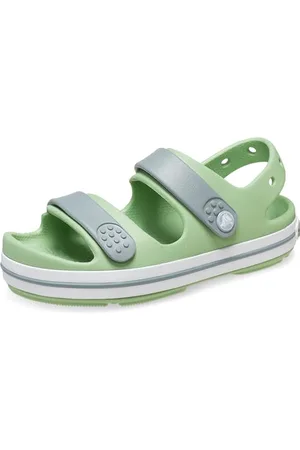 Crocs Crocband Cruiser sandały dziecięce, uniseks, Fair Green Dusty Green, 33/34 EU