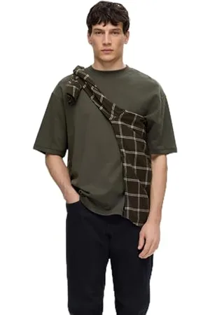 SELECTED SELETED HOMME SLHLOOSEOSCAR SS O-Neck Tee NOOS, , XXL
