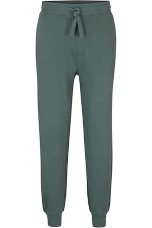HUGO BOSS Męskie spodnie dresowe Dayote232 z bawełny Terry z nadrukiem logo, , XL