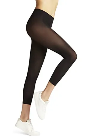 Falke Kobiety Legginsy Pure Matt 50 DEN Capri W Le Półprzezroczyste półprzezroczyste jednokolorowe 1 Para, , S