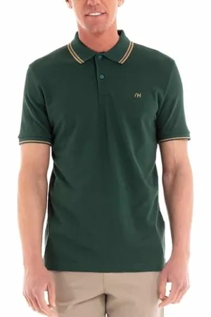 SELECTED Męska koszulka polo z krótkim rękawem, , S