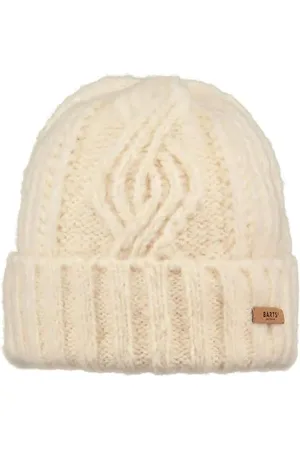 Barts Damska czapka beanie Farrah, kremowa, rozmiar uniwersalny