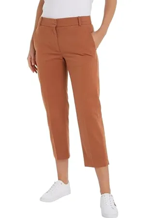 Tommy Hilfiger Damskie spodnie tkane chinosy Essential Slim Straight Co, , 60