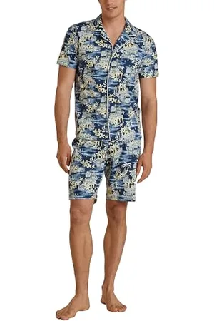 Calida Amalfi Journey piżama krótka Insignia Blue, 1 sztuka, rozmiar 46-48, , 46-48