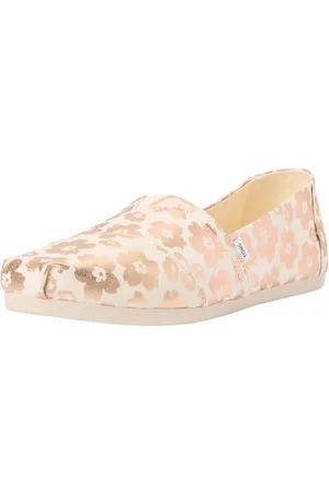 TOMS Damskie mokasyny Alpargata Cloudbound Flat, Beżowa folia Ojai kwiatowy nadruk, 42 EU