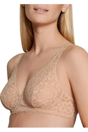 Calida Damski biustonosz Natural Comfort Lace, kolor różowy, normalny