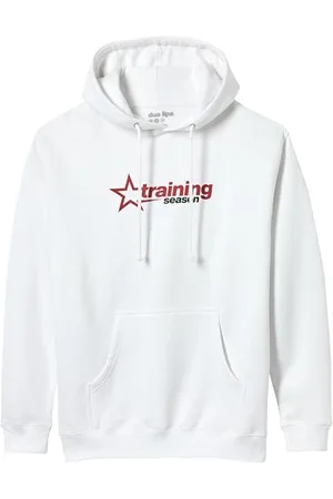 Sony Bluza z kapturem na sezon treningowy unisex, biała, XL, , XL