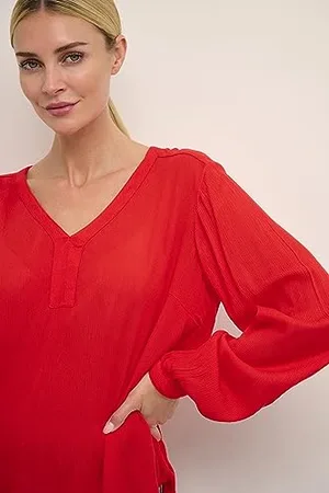 Kaffe Amber Bluzka Ls Kobiety, , 42