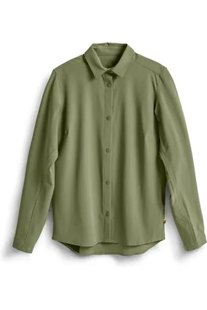 Fjällräven Sun damska koszulka outdoorowa, zielona, XL, , XL