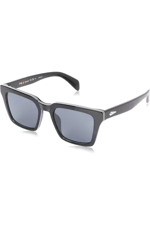 RAG&BONE RNB5054/S Męskie okulary przeciwsłoneczne, czarne, 52, , 52