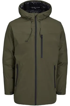 JACK & JONES Męska parka klasyczna, , XL