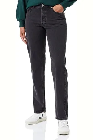 JACK & JONES JACK&JONES Damskie dżinsy JXSEOUL Straight MW R3049 DNM, , 25 W / 32 L, , 25W / 32L