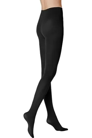 Kunert Damskie rajstopy Blue 90 SH 80 DEN, czarne (Black 0500), 36/38, (Black 0500)