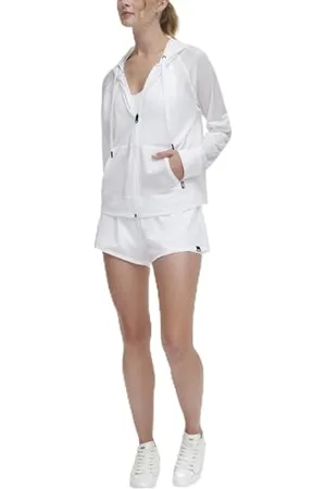 DKNY SPORT Damskie szorty Chintz Honeycomb MES, , XS