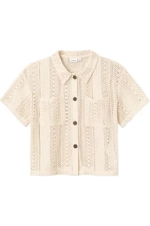 NAME IT Nkfhisilka SS Shirt, , 122/128 cm