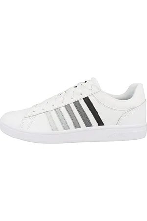 K-Swiss Męskie trampki Court Winston, białe/BLKGRADIENT/WT, 41 EU