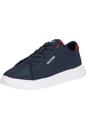 Tommy Hilfiger Męska lekka miseczka z siateczką Mid Top, Desert Sky, 39 EU, , 40 EU