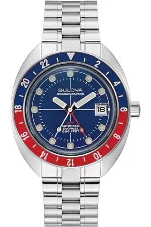 BULOVA Zegarek automatyczny 96B405, srebrny, pasek, , Bransoletka