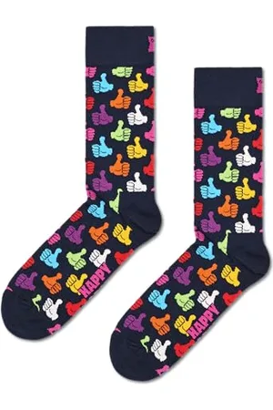 Happy Socks Zabawne drukowane skarpetki - skarpetki z bawełny organicznej dla kobiet i mężczyzn