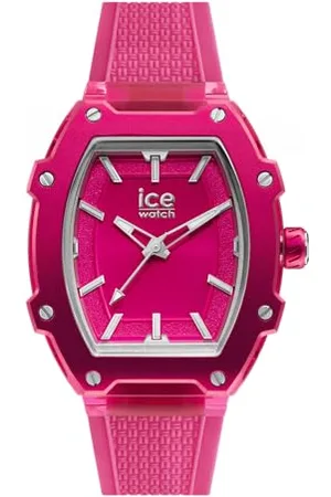Ice-Watch ICE boliday Flashy pink - zegarek damski z silikonowym paskiem - 023323 (Medium)