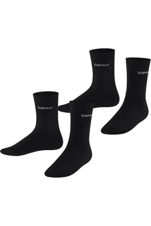 ESPRIT Uniseks - dzieci Skarpety Foot Logo Multipack K So Bawełna jednokolorowe 2 Pak, , 31-34