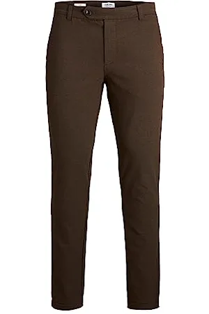 JACK & JONES Bestseller A/S Męskie spodnie JPSTMARCO JJJCONNOR AKM NOOS chino, , 31/34, , 31W / 34L