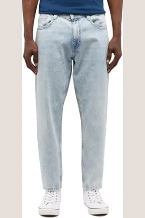 Mustang Męskie dżinsy w stylu Denver Tapered Cropped, , 38W / 30L