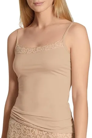 Calida Damska koszulka Natural Comfort Lace, , L