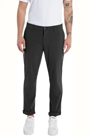 Replay Benni Hyperflex Hybrid spodnie typu chino o kroju slim fit, , 28W / 32L