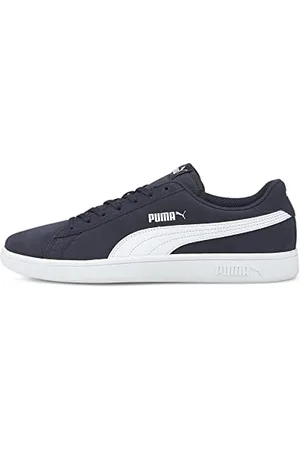 PUMA Smash v2 Trampki Uniseks, Peacoat- White, 47 EU