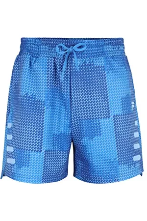 Fila Rodeneck AOP szorty lapis niebieskie tabletki kamuflażowe AOP-XL