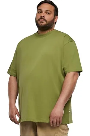 Urban classics Męski T-shirt Organic Tall Tee, długi T-shirt dla mężczyzn, luźny krój, bawełna ekologiczna, dostępny w różnych kolorach, rozmiary S-5XL, , 3XL