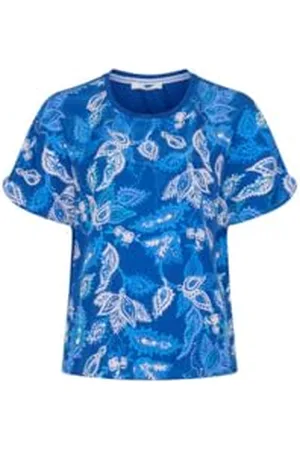 Brax Damska koszulka w stylu Caelen Hybrid Floral, , 42