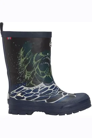 Viking Jo​l​l​y​ Pr​i​n​t​ Th​e​r​m​o​ Rubber Boots, niebieskie/wielokolorowe, 28