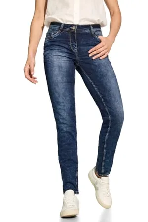 CECIL Damen B377687 Jeans Casual Fit, , 27W / 32L EU