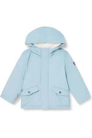 IKKS JUNIOR Chłopcy Gomme Bleu À Capuche PARKA CAP, , 3 Lata