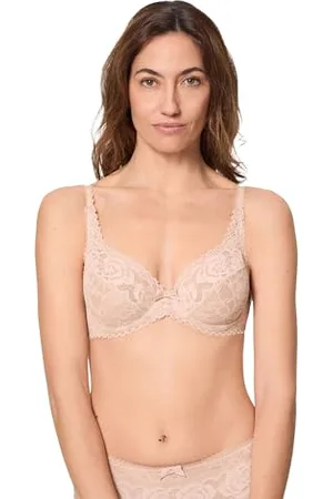 Playtex Flower Elegance Damski koronkowy biustonosz z fiszbinami x1, , 75D
