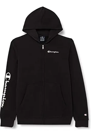 Champion Legacy American Classics-Ultra Light Powerblend Terry Full Zip Bluza z kapturem dla dzieci i młodzieży, , XS