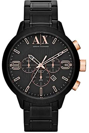 Armani Exchange Męski chronograf, zegarek ze stali nierdzewnej, rozmiar koperty 49 m, , AX1350