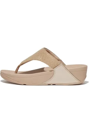 FitFlop Damskie sandały LULU SHIMMERLUX Toe-Post Sandały, , 38 EU, , 38 EU