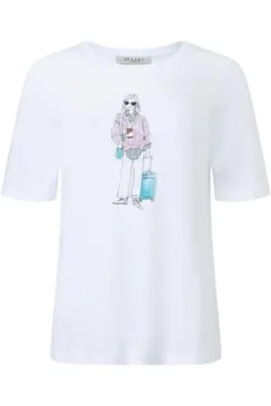 Maerz T-shirt okrągły dekolt rękaw 1/2, , 38