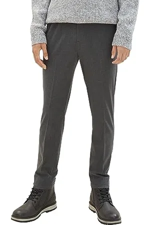 TOM TAILOR Męskie spodnie o luźnym kroju, długość do kostki, , 34W / 34L
