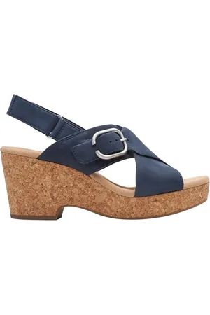 Clarks Damskie sandały Giselle Dove, , 7 UK, , 41 EU