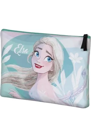Disney Frozen 2 - Kraina Lodu Summer -Kosmetyczka Soleil, Niebieska, 30,5 x 22,5 cm