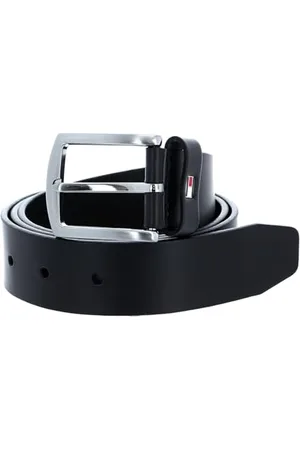 Tommy Hilfiger Mężczyźni Pasek New Denton 3.5 Belt 360 , czarnyPasek W110