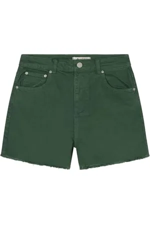 Springfield Bermudy dla kobiet, Kaki Dark, 36, Kaki Ciemny, 34