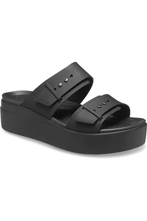 Crocs Damska platforma Brooklyn Buckle Low Wedge, , 39-40 EU