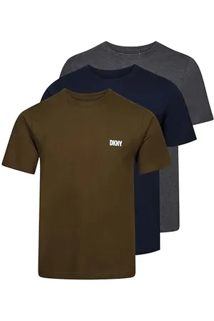 DKNY Męski 3-pak t-shirt 100% bawełna, , S