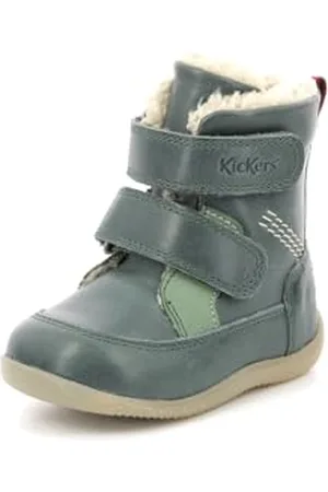 Kickers Buty dziecięce Bamakratch, Ciemnozielony, 19 EU