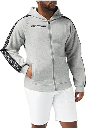 Givova Bluza unisex Full Zip Band wojskowa zieleń 2XL, , L